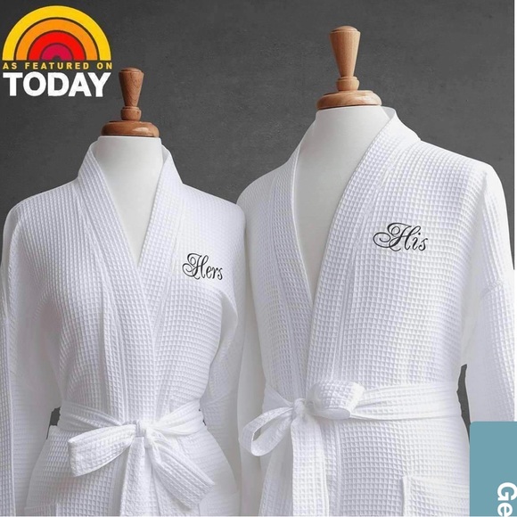 luxor Linens Other - Lakeview Signature Egyptian Cotton Resort Waffle Spa Robes- His/Hers